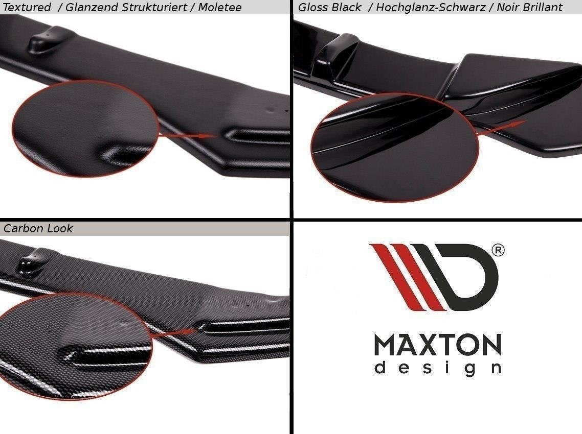 Heck Ansatz Flaps Diffusor passend für Mercedes-Benz CLS AMG-Line C218 schwarz Hochglanz – Ansicht 5