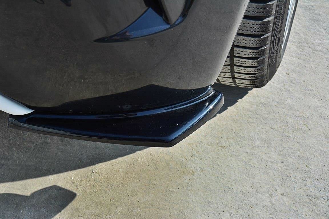 Heck Ansatz Flaps Diffusor passend für OPEL CORSA D OPC / VXR schwarz Hochglanz – Ansicht 2