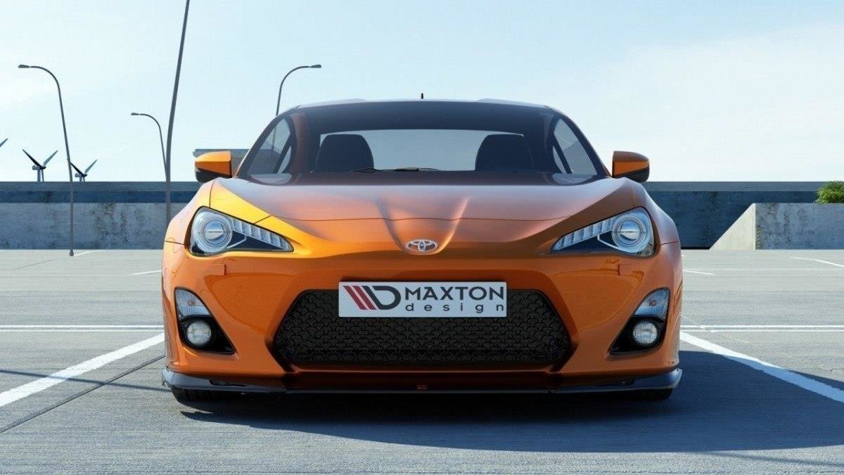 Street+ Spoilerlippe Front Ansatz passend für TOYOTA GT86 schwarz Hochglanz – Ansicht 3
