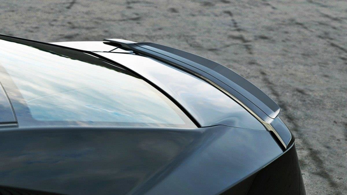 Heckspoiler Lippe Chevrolet Camaro SS Mk5 schwarz Hochglanz – Ansicht 1