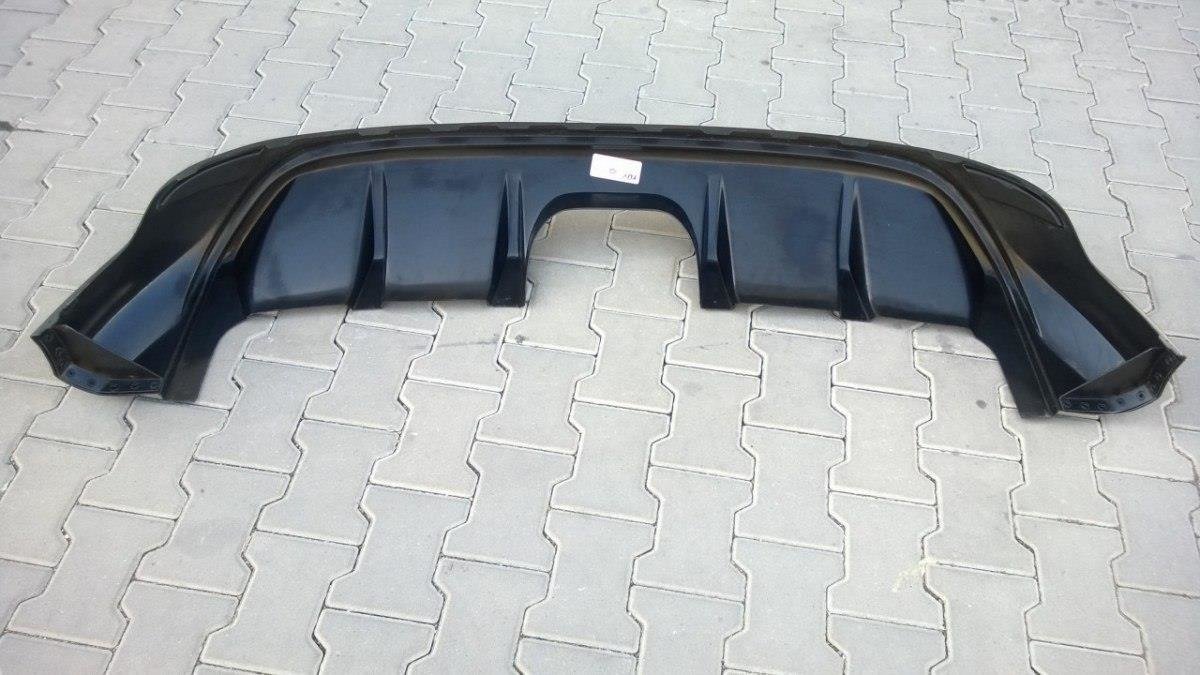 Diffusor Heck Ansatz passend für Ford Focus ST Mk3 (RS Look) schwarz Hochglanz – Ansicht 9