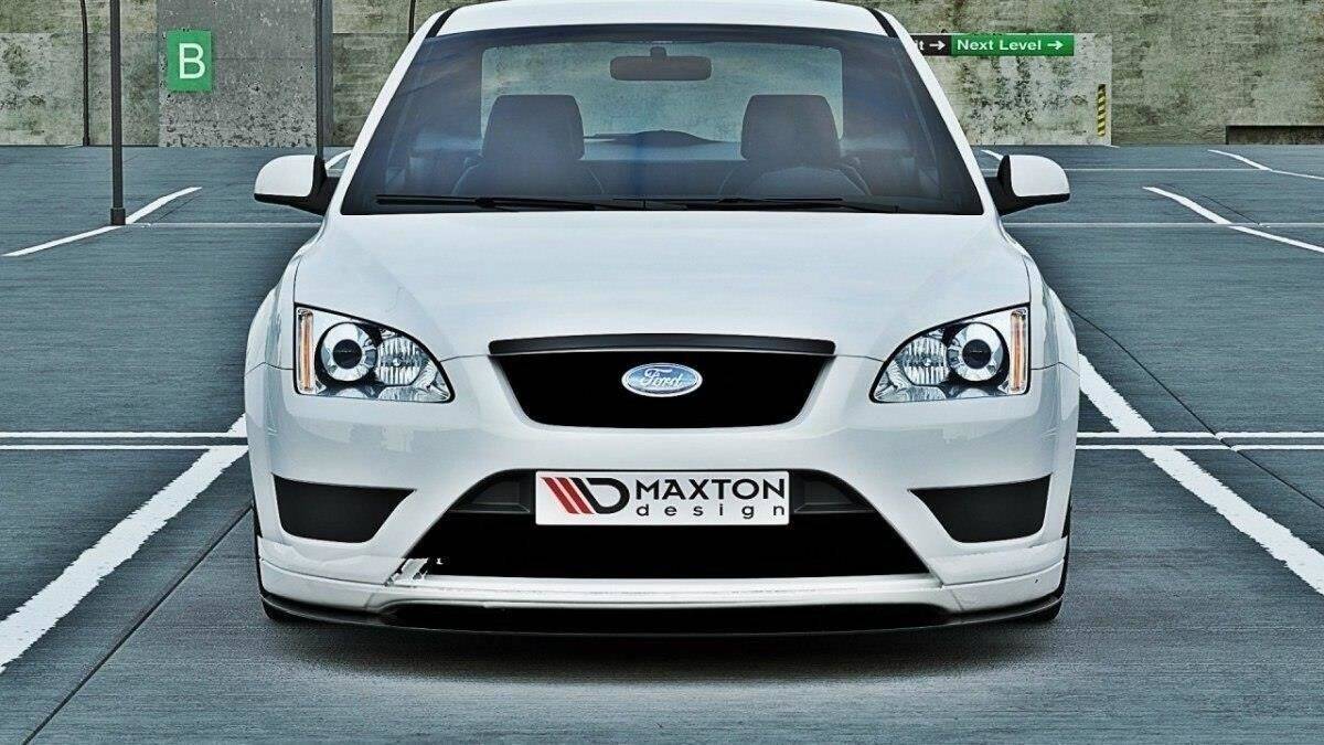 Kühlergrill Blende passend für Ford Focus Mk2 schwarz Hochglanz – Ansicht 1