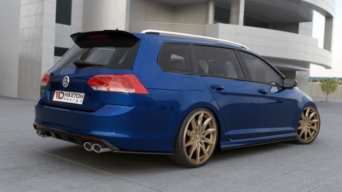 Heckspoiler Lippe VW Golf Variant Mk7 schwarz Hochglanz – Ansicht 4
