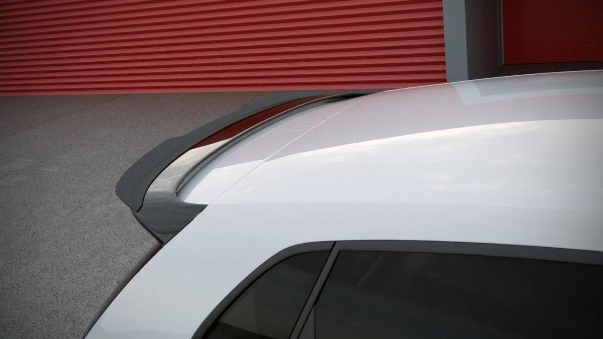 Heckspoiler Lippe VW Polo Mk5  (R WRC Look) schwarz Hochglanz – Ansicht 4