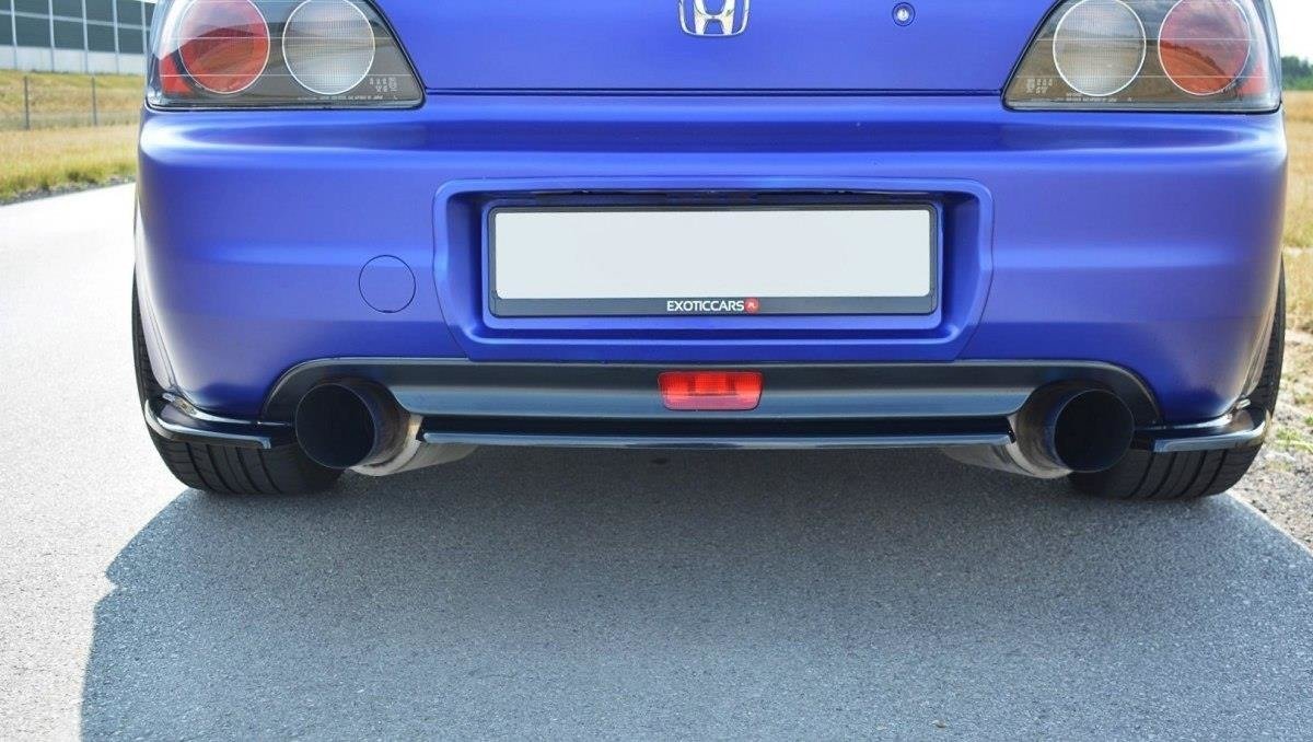 Heckansatz HONDA S2000 schwarz Hochglanz – Ansicht 3