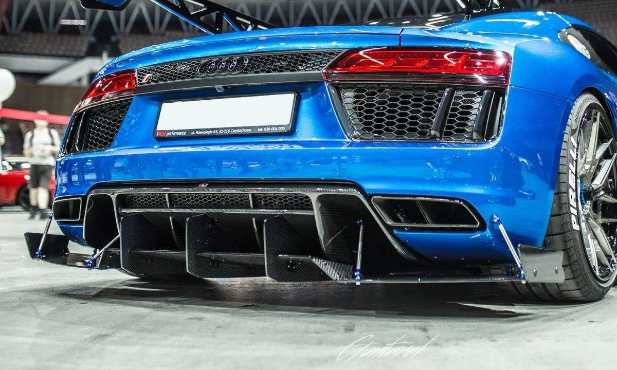 Heckschürze passend für Audi R8 Mk.2 – Ansicht 2