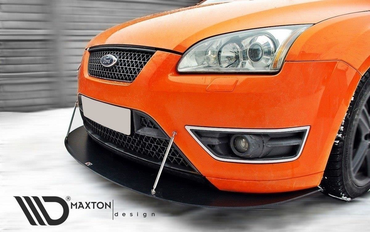 Sport Street+ Spoilerlippe Front Ansatz passend für Ford Focus ST Mk2 – Ansicht 2