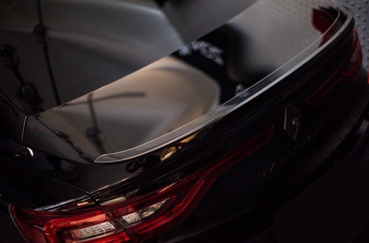 Heckspoiler Lippe Renault Talisman schwarz Hochglanz – Ansicht 4