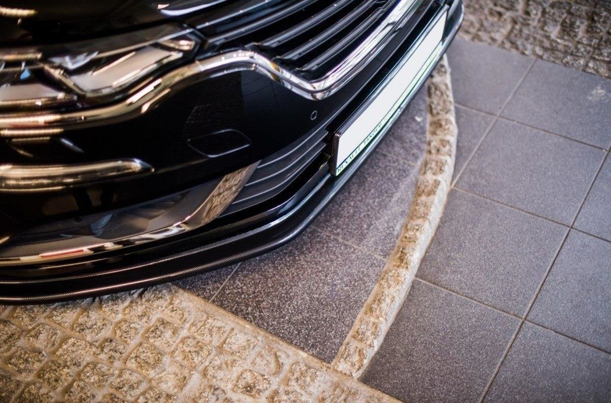 Street+ Spoilerlippe Front Ansatz passend für Renault Talisman  schwarz Hochglanz – Ansicht 7