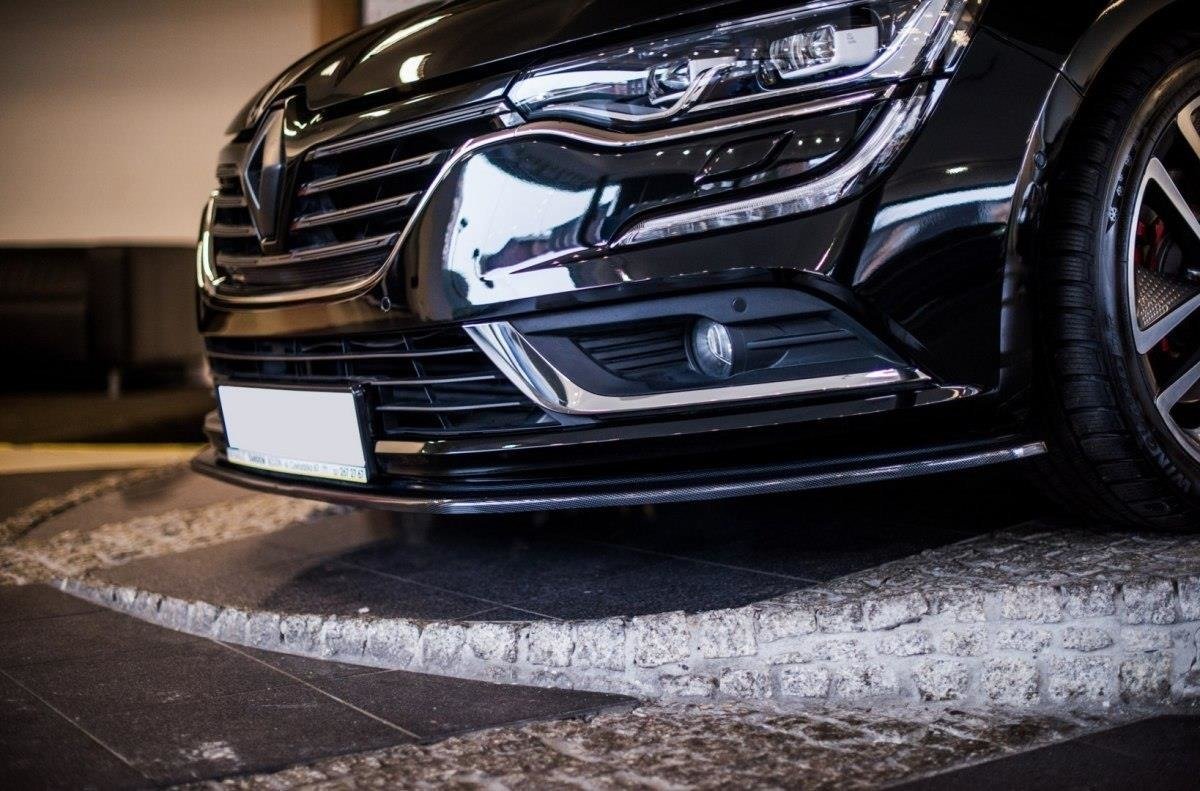 Street+ Spoilerlippe Front Ansatz passend für Renault Talisman  schwarz Hochglanz – Ansicht 3