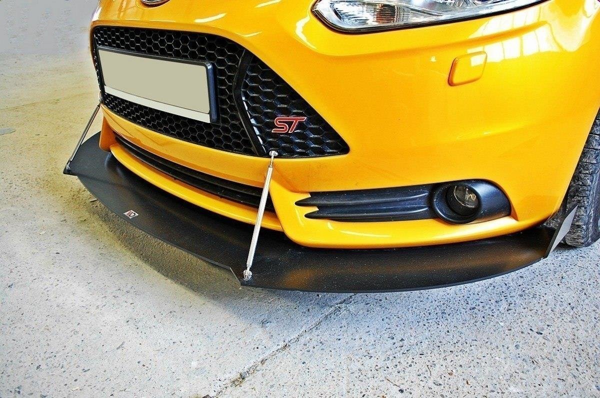 Sport Street+ Spoilerlippe Front Ansatz V.2 passend für Ford Focus ST Mk3 – Ansicht 2