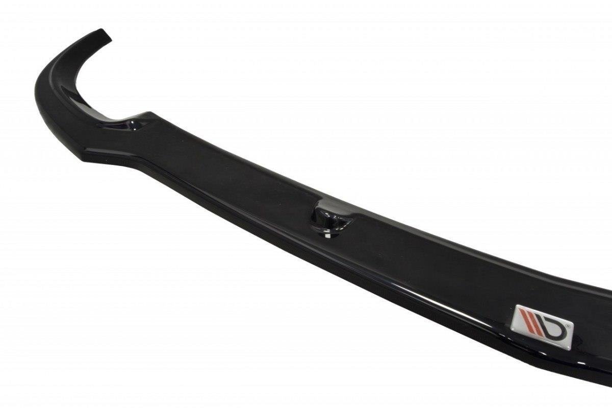 Street+ Spoilerlippe Front Ansatz passend für Mercedes-Benz C Limousine / Kombi AMG-Line W204 / S204 schwarz Hochglanz – Ansicht 6