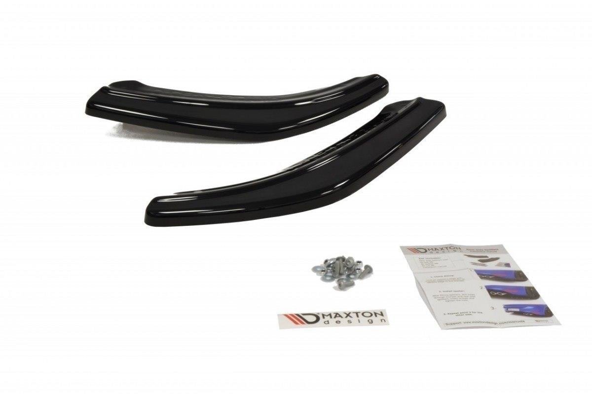 Heck Ansatz Flaps Diffusor passend für TOYOTA CELICA T23 vor Facelift schwarz Hochglanz – Ansicht 5