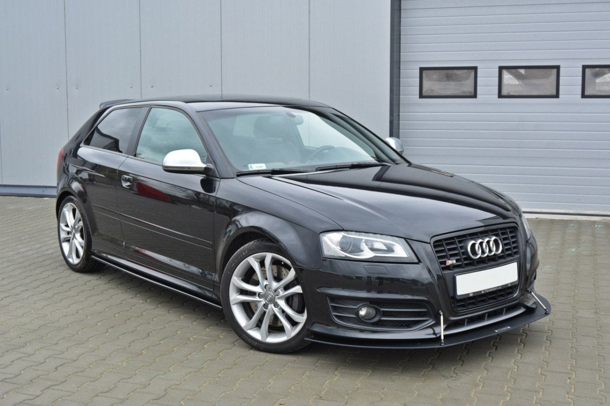 Street+ Seitenschweller Leisten passend für Audi S3 8P / S3 8P FL / RS3 8P schwarz Hochglanz – Ansicht 3