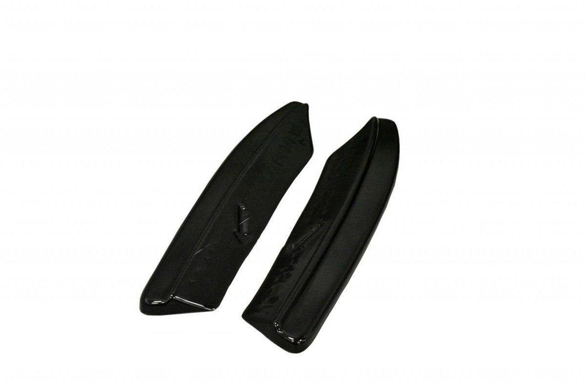 Heck Ansatz Flaps Diffusor passend für VOLVO V50F R-DESIGN schwarz Hochglanz – Ansicht 6