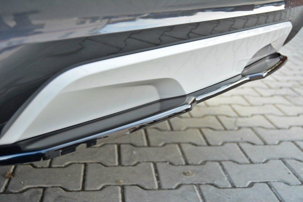 Heckansatz BMW X4 M Paket  schwarz Hochglanz – Ansicht 1