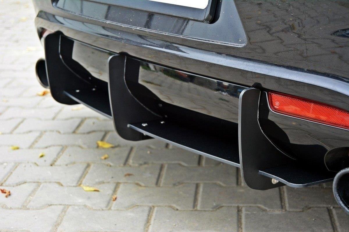 VW SCIROCCO R Diffusor Heck Ansatz passend für Heckschürze passend für & Heck Ansatz Flaps Diffusor passend für – Ansicht 3