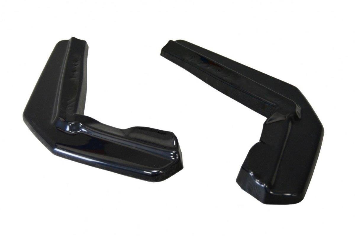Heck Ansatz Flaps Diffusor passend für Lexus RX Mk4 T schwarz Hochglanz – Ansicht 6