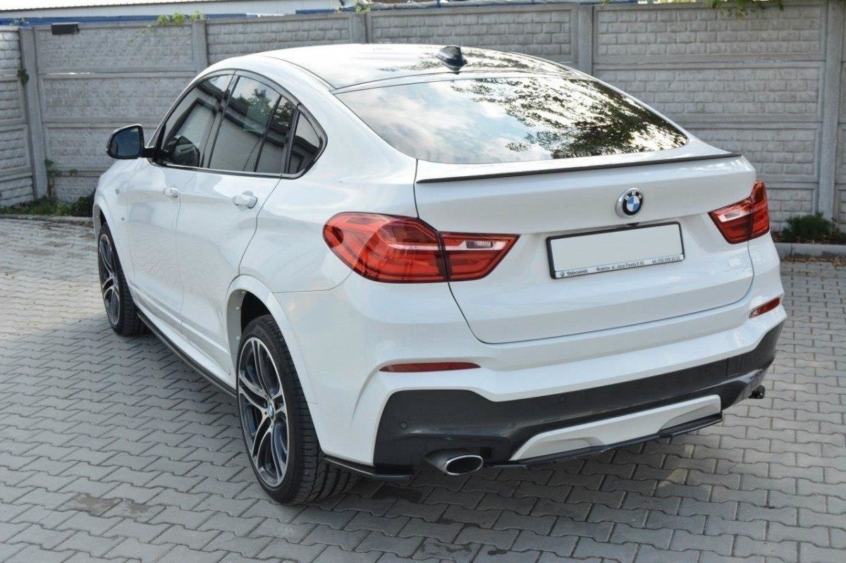 Heckansatz BMW X4 M Paket  schwarz Hochglanz – Ansicht 3