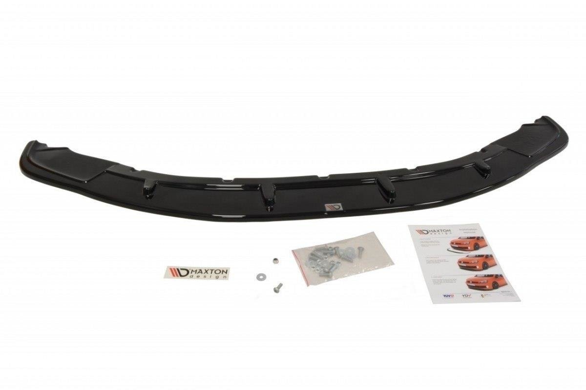 Street+ Spoilerlippe Front Ansatz passend für HONDA CIVIC VIII TYPE R GP schwarz Hochglanz – Ansicht 6