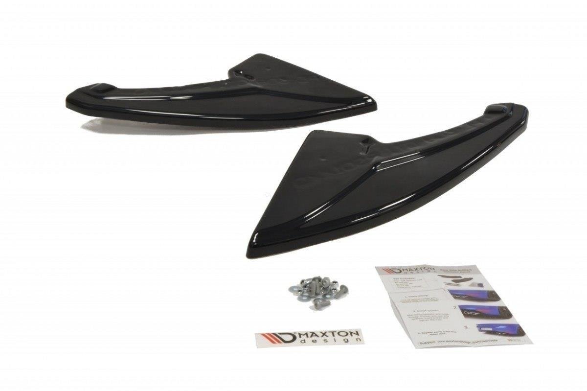Heck Ansatz Flaps Diffusor passend für PEUGEOT 308 II GTI schwarz Hochglanz – Ansicht 5
