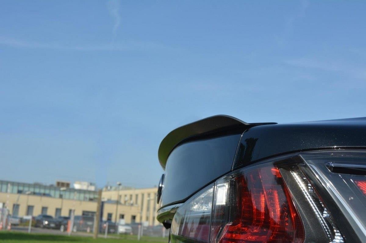 Heckspoiler Lippe Lexus GS Mk4 Facelift T schwarz Hochglanz – Ansicht 1