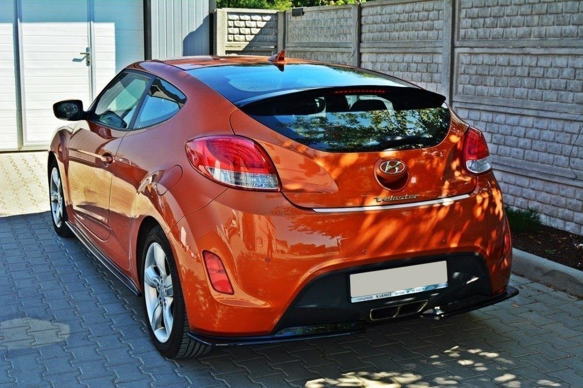Dokładki Progów Hyundai Veloster schwarz Hochglanz – Ansicht 5