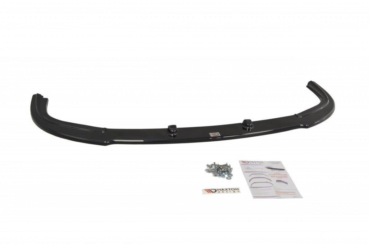 Street+ Spoilerlippe Front Ansatz passend für v.2 Subaru Impreza II WRX schwarz Hochglanz – Ansicht 2