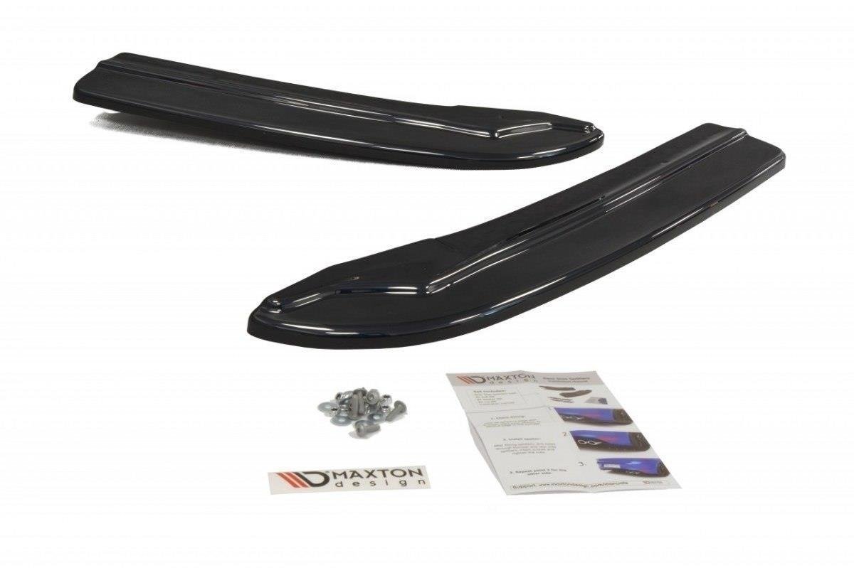 Heck Ansatz Flaps Diffusor passend für Mercedes-Benz C Limousine / Kombi AMG-Line W204 / S204 schwarz Hochglanz – Ansicht 5