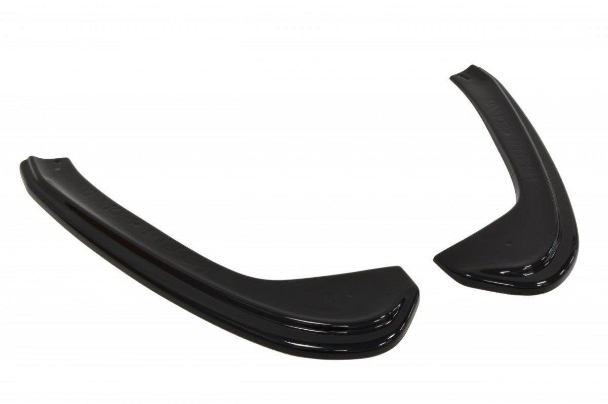 Heck Ansatz Flaps Diffusor passend für Maserati Granturismo Mk1 schwarz Hochglanz – Ansicht 6