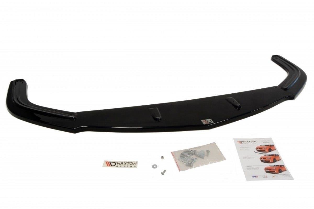 Street+ Spoilerlippe Front Ansatz passend für OPEL ZAFIRA B OPC / VXR schwarz Hochglanz – Ansicht 7