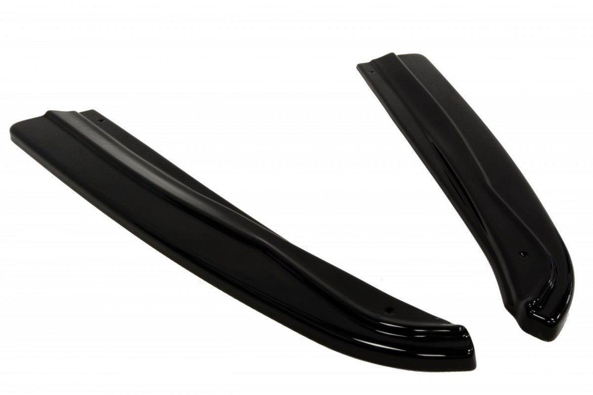Heck Ansatz Flaps Diffusor passend für Mercedes-Benz CLS AMG-Line C218 schwarz Hochglanz – Ansicht 4