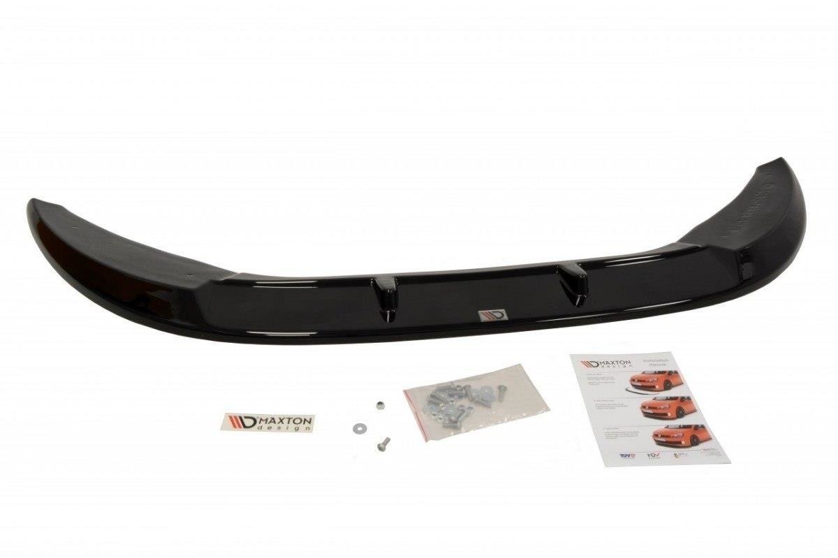 Street+ Spoilerlippe Front Ansatz V.2 passend für FIAT GRANDE PUNTO ABARTH schwarz Hochglanz – Ansicht 7