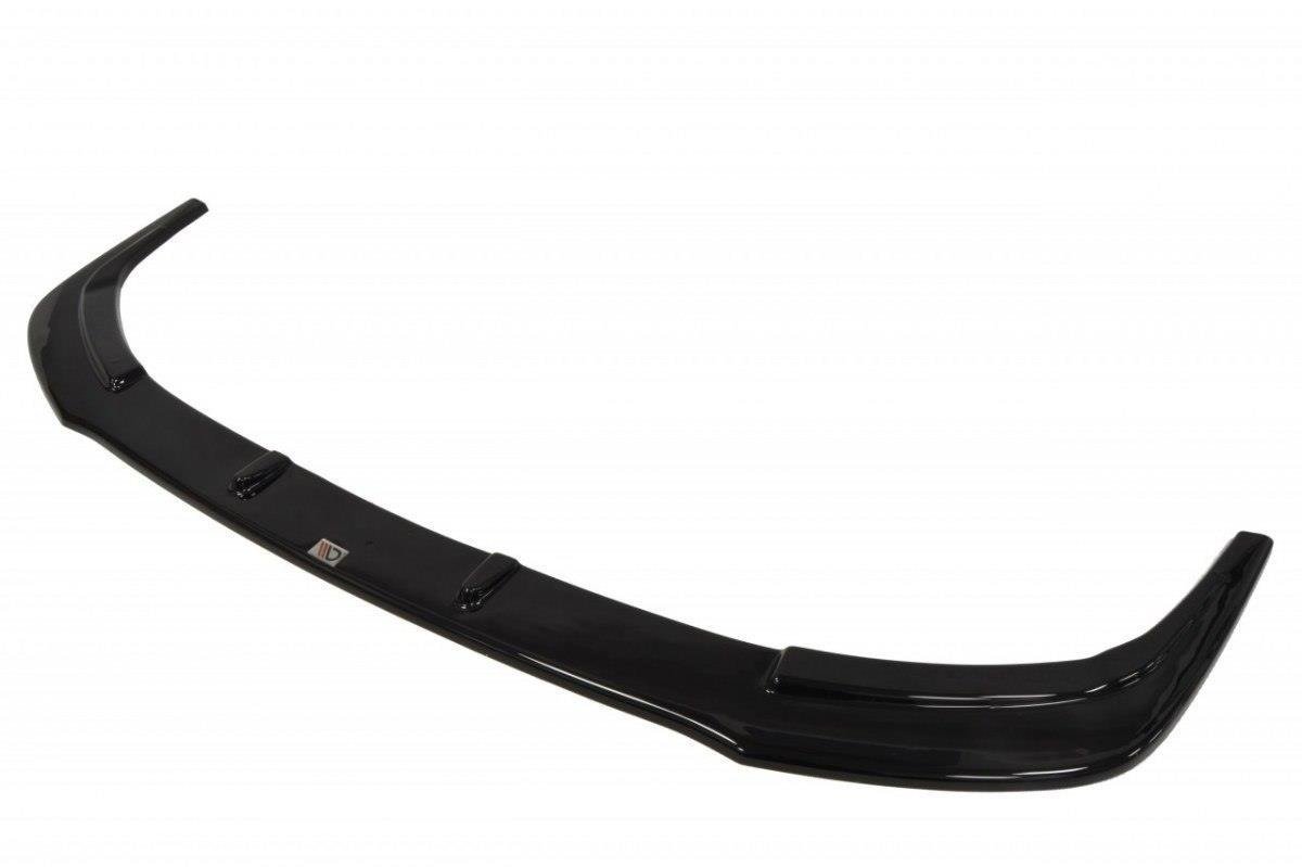 Street+ Spoilerlippe Front Ansatz V.1 passend für Mitsubishi Lancer Evo X schwarz Hochglanz – Ansicht 8