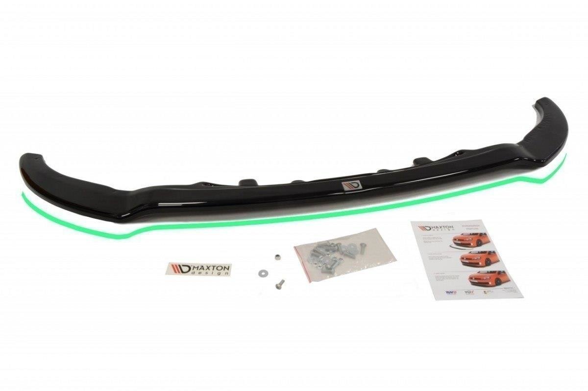 Street+ Spoilerlippe Front Ansatz V.2 passend für Mazda MX-5 ND (Mk4) schwarz Hochglanz – Ansicht 4