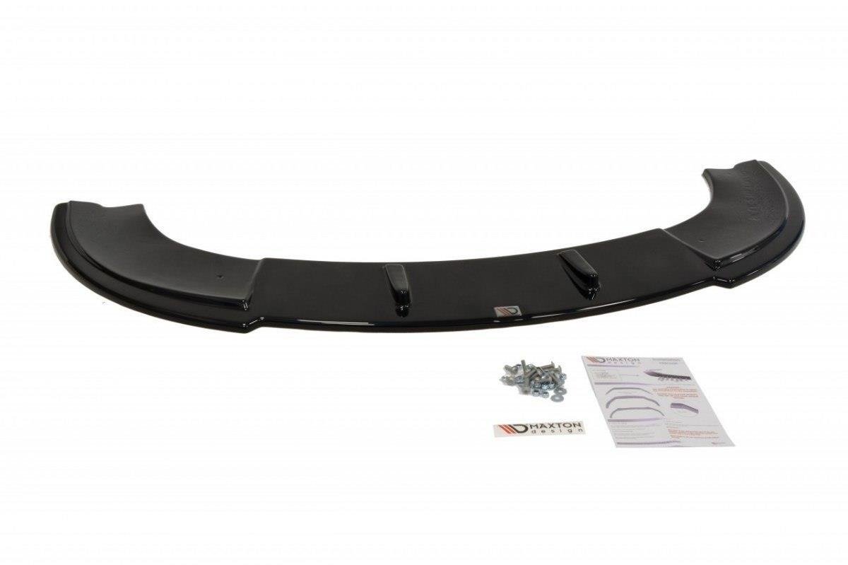 Street+ Spoilerlippe Front Ansatz passend für Seat Leon II MS Design schwarz Hochglanz – Ansicht 5
