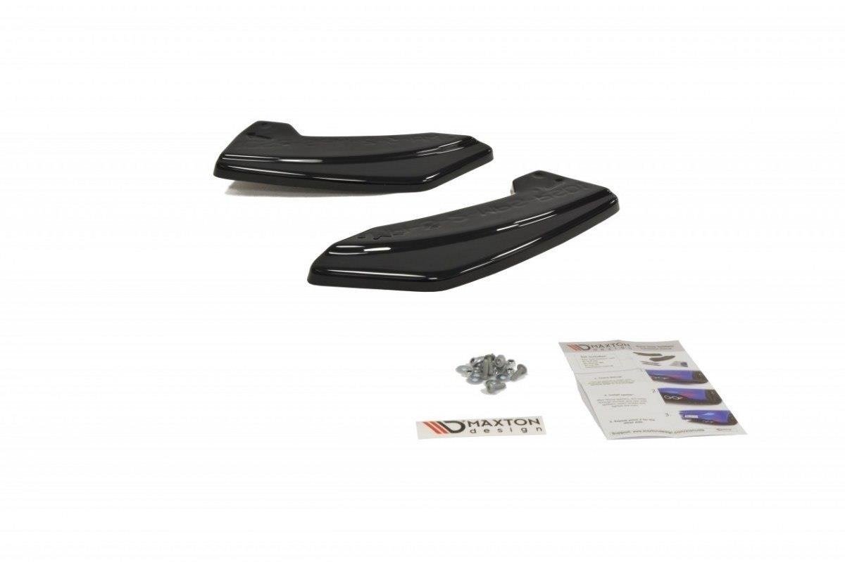 Heck Ansatz Flaps Diffusor passend für MAZDA 3 MK2 MPS schwarz Hochglanz – Ansicht 2