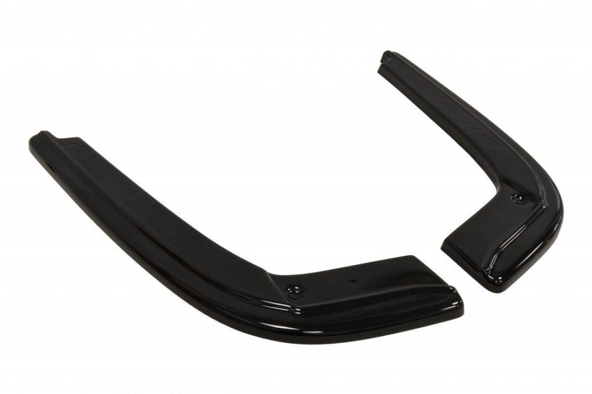 Heck Ansatz Flaps Diffusor passend für BMW 3er E92 M Paket schwarz Hochglanz – Ansicht 5