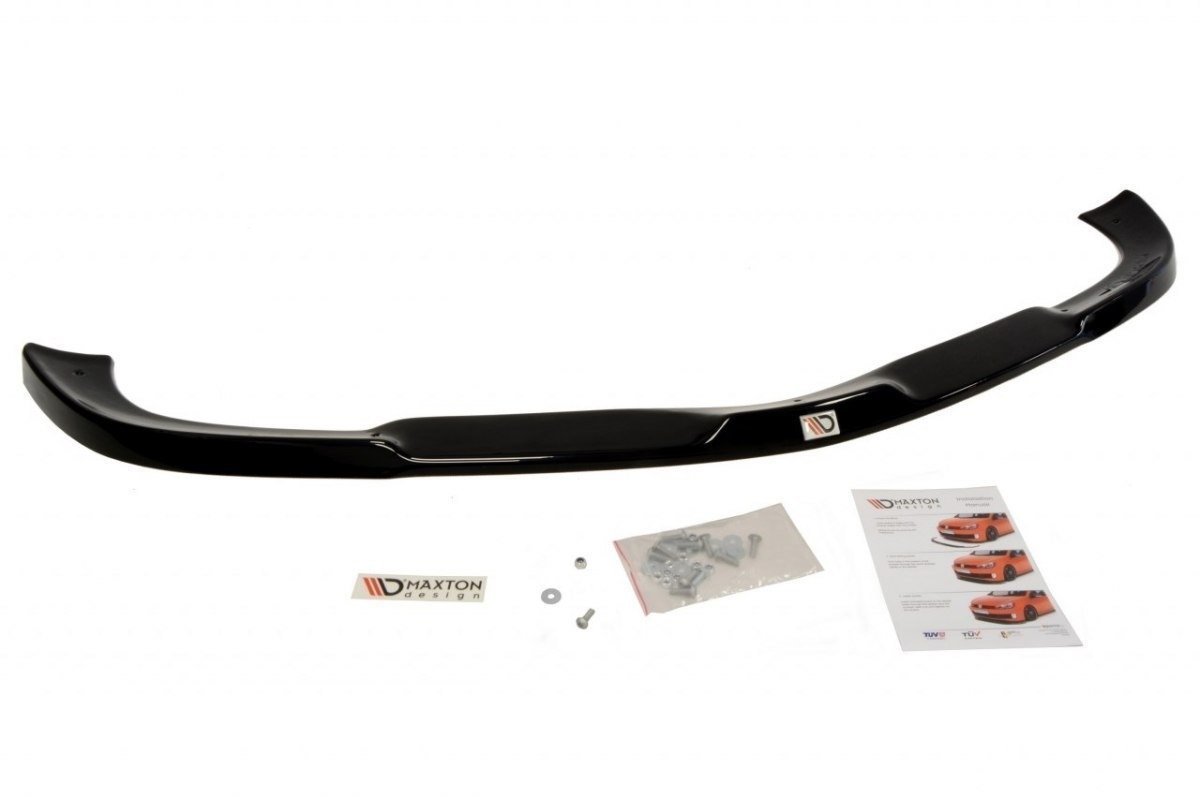 Street+ Spoilerlippe Front Ansatz passend für MERCEDES SLK R171 STANDARD STOßSTANGE schwarz Hochglanz – Ansicht 5