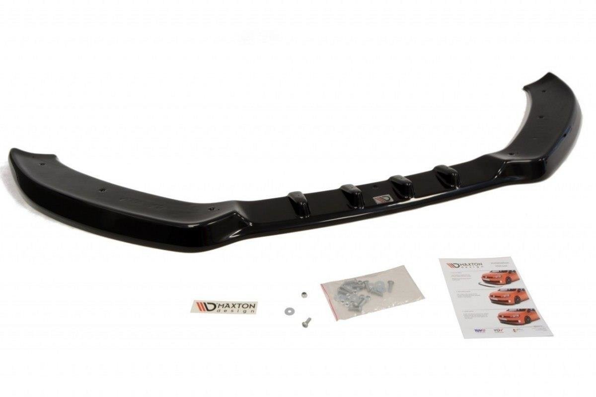 Street+ Spoilerlippe Front Ansatz passend für Audi A5 8T schwarz Hochglanz – Ansicht 1