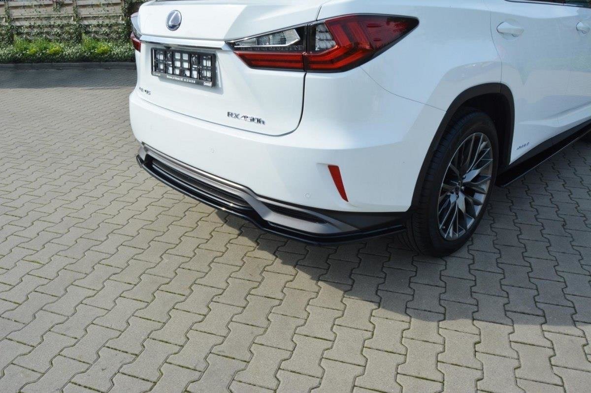 Heckansatz Lexus RX Mk4 H  schwarz Hochglanz – Ansicht 4