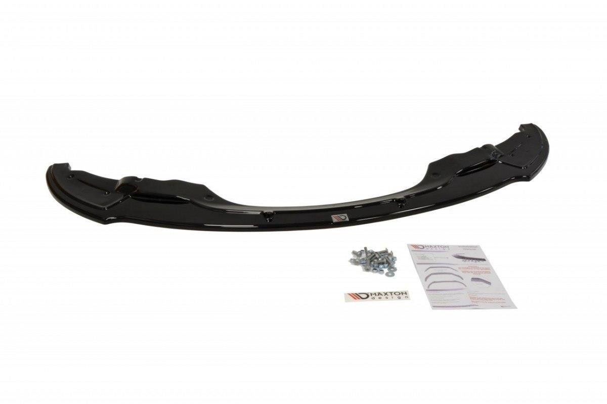 Street+ Spoilerlippe Front Ansatz passend für BMW 3er E92 M Paket vor Facelift schwarz Hochglanz – Ansicht 5