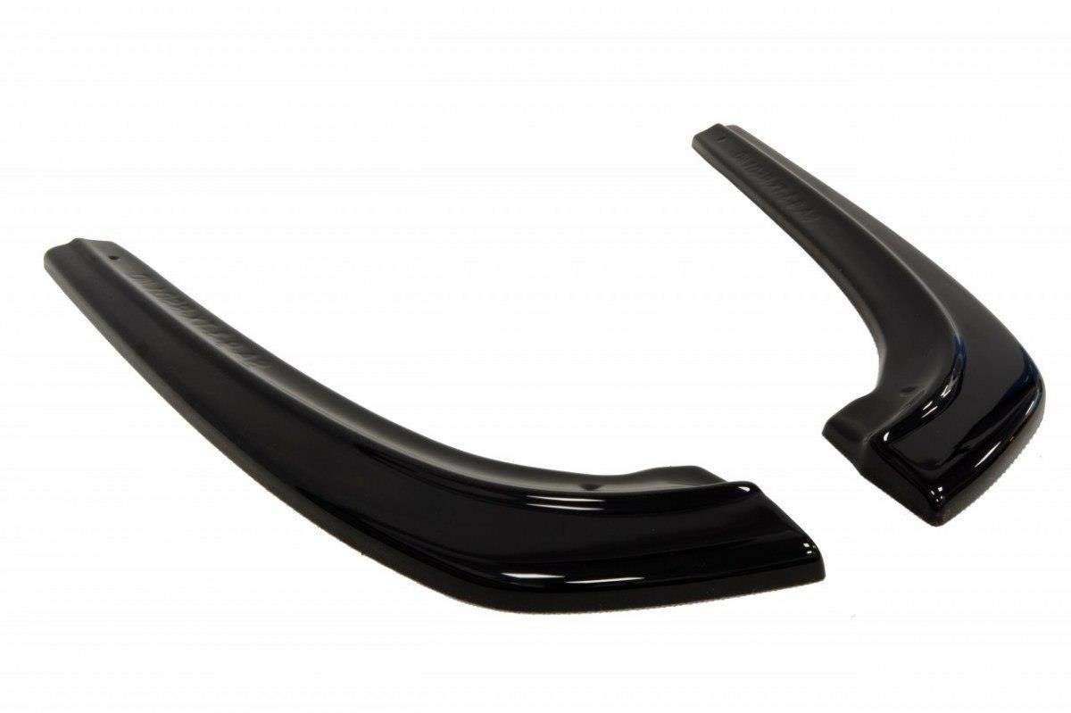 Heck Ansatz Flaps Diffusor passend für Audi A8 W12 D3 schwarz Hochglanz – Ansicht 4