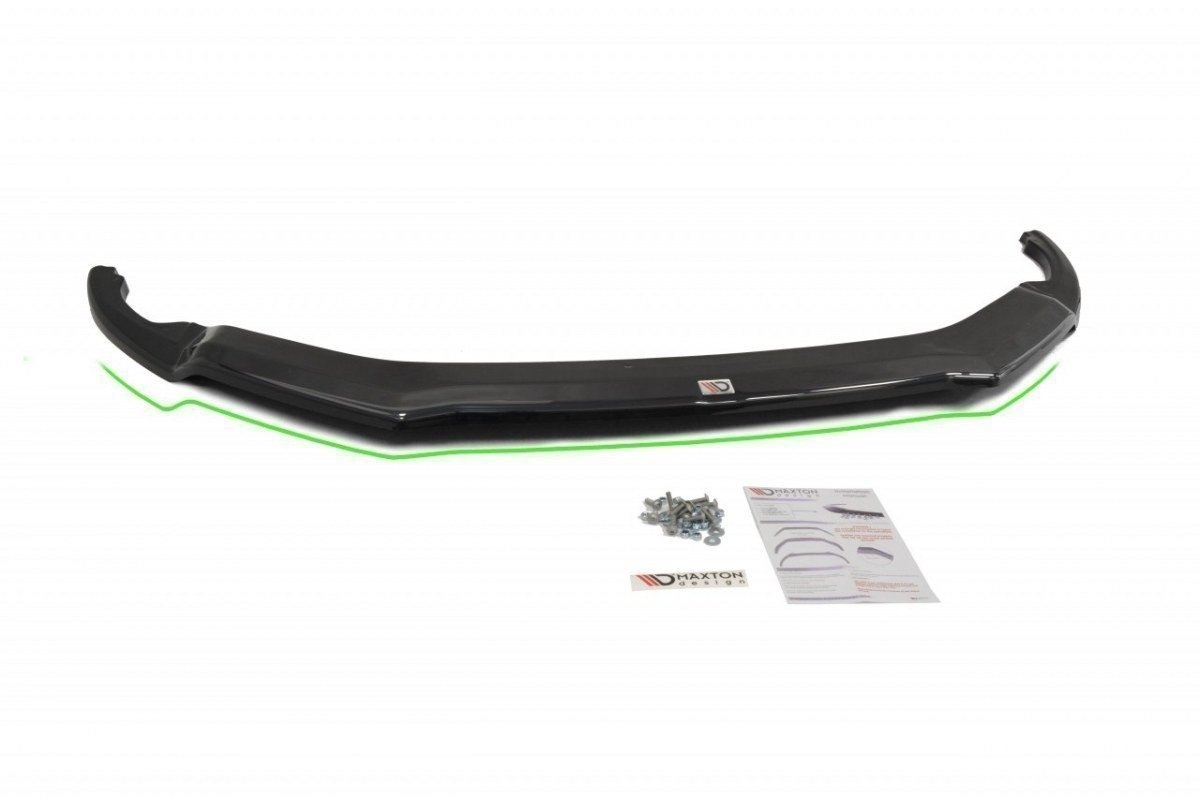 Street+ Spoilerlippe Front Ansatz V.3 passend für Audi R8 Mk.2 schwarz Hochglanz – Ansicht 2