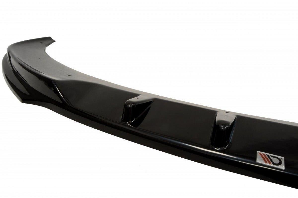 Street+ Spoilerlippe Front Ansatz passend für Mercedes Sprinter Mk2  schwarz Hochglanz – Ansicht 3