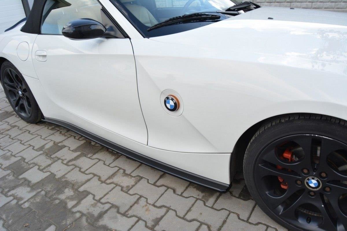 Street+ Seitenschweller Leisten passend für BMW Z4 E85 / E86  schwarz Hochglanz – Ansicht 3