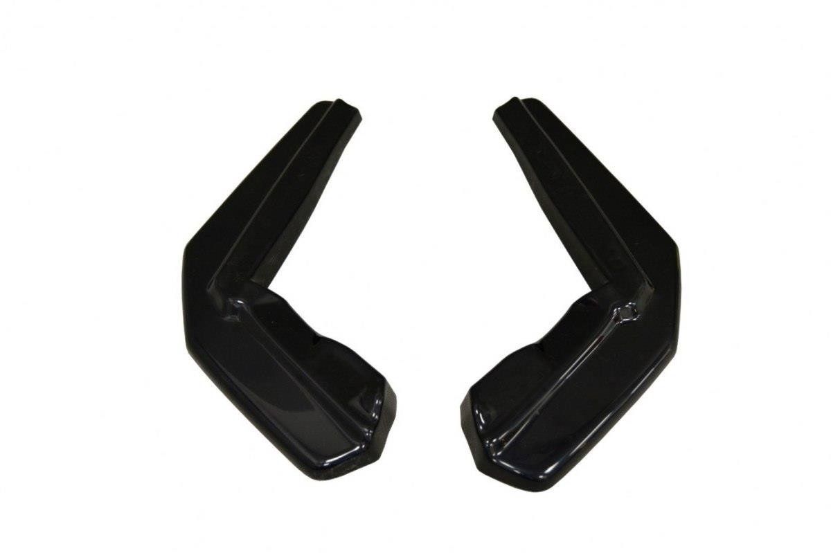 Heck Ansatz Flaps Diffusor passend für Lexus RX Mk4 T schwarz Hochglanz – Ansicht 7