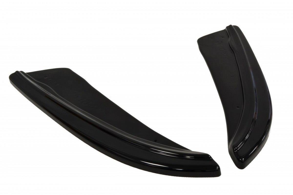 Heck Ansatz Flaps Diffusor passend für BMW 5er GT F07 schwarz Hochglanz – Ansicht 1