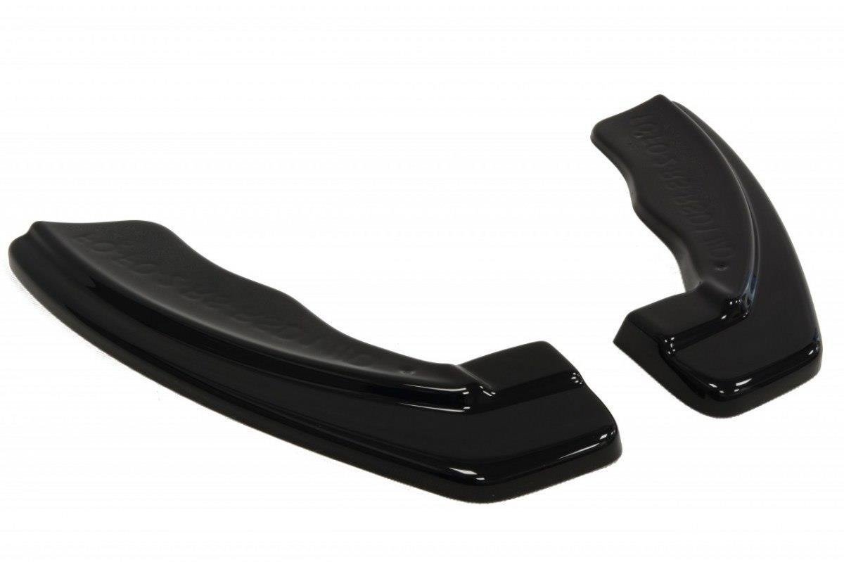 Heck Ansatz Flaps Diffusor passend für Ford Focus RS Mk2 schwarz Hochglanz – Ansicht 6