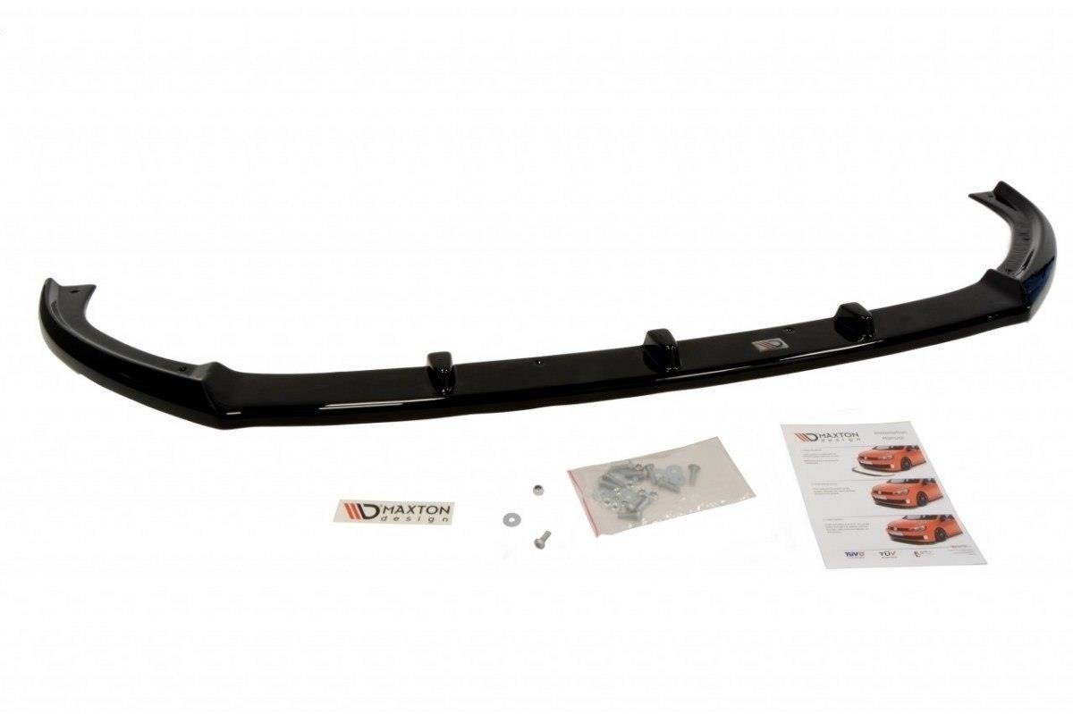 Street+ Spoilerlippe Front Ansatz passend für VW Golf Mk7 For Sport Pack schwarz Hochglanz – Ansicht 1